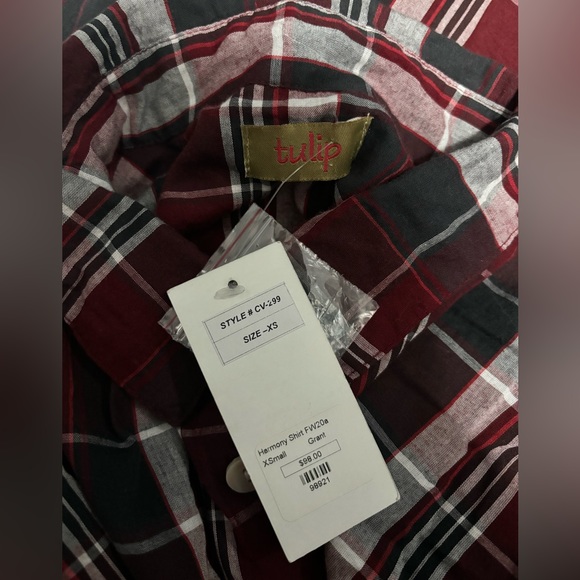 Tulip Plaid Dress XS - Picture 3 of 3